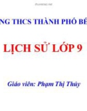 Bài giảng môn Lịch sử lớp 9 - Bài 10: Các nước Tây Âu