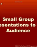 Lecture A systems approach to small group interaction (8/e): Chapter 9 - Stewart L. Tubbs