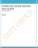 Tuyển tập 100 bài tập Hóa hay và khó - Tập 1: Hóa vô cơ