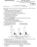 Đề thi HK 2 môn Địa lí lớp 12 năm 2017-2018 - THPT Yên Lạc 2 - Mã đề 132