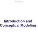 Introduction and Conceptual Modeling