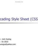 Cascading Style Sheet (CSS)