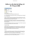 Kiểm tra cấu hình hệ thống với PC Wizard 2008