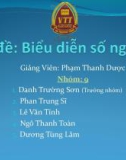 Tìm hiểu Biễu diễn số nguyên