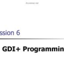 Session 6: GDI+ Programming