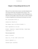 Web Client Programming with Perl-Chapter 2: Demystifying the Browser-P2