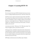 Web Client Programming with Perl-Chapter 3: Learning HTTP- P3