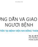 Bài giảng Hướng dẫn và giáo dục người bệnh thực hiện tại bệnh viện Nhi Đồng thành phố