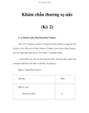 Khám chấn thương sọ não (Kỳ 2)