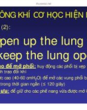 HƯỚNG DẪN THỞ MÁY CHO BỆNH NHÂN ARDS (PHẦN 3)