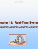 Operating System Concepts - Chapter 19: Real-Time Systems