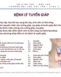 Bài giảng Bệnh lý tuyến giáp - ThS. BS Nguyễn Phúc Học