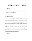 VIÊM MỐNG MẮT THỂ MI