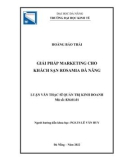 Luận văn Thạc sĩ Quản trị kinh doanh: Giải pháp marketing cho khách sạn Rosamia Đà Nẵng