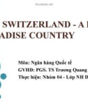 Thuyết trình: The switzerland - a bank paradise country