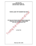 Khóa luận tốt nghiệp Kế toán-Kiểm toán: Kế toán chi phí và tính giá thành sản phẩm xây lắp tại Công ty TNHH xây dựng Bảo Thái