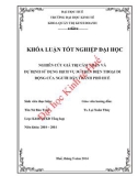 Khóa luận tốt nghiệp Quản trị kinh doanh: Nghiên cứu giá trị cảm nhận và dự định sử dụng dịch vụ 3G trên điện thoại di động của người dân thành phố Huế