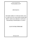Luận văn Thạc sĩ Hoá học: Tổng hợp, nghiên cứu tính chất phức chất của một số nguyên tố đất hiếm với hỗn hợp phối tử amino axit, imidazol và bước đầu thăm dò hoạt tính sinh học của chúng