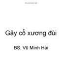 Bài giảng: Gãy cổ xương đùi