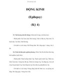 ĐỘNG KINH (Epilepsy) (Kỳ 4)