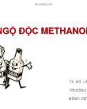 Bài giảng Ngộ độc methanol - TS.BS. Lê Quốc Hùng