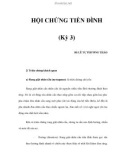 HỘI CHỨNG TIỀN ĐÌNH (Kỳ 3)