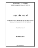 Luận văn Thạc sĩ Luật kinh tế: Cơ chế giải quyết tranh chấp đầu tư trong EVFTA: thuận lợi và thách thức đối với Việt Nam