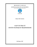 Luận văn Thạc sĩ Quản trị Kinh doanh: Đánh giá hiệu quả hệ thống quản lý chất lượng ISO 9001: 2008 tại Sở Nông nghiệp và Phát triển Nông thôn Thành phố Hải Phòng