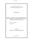 Tóm tắt Luận văn Thạc sĩ Khoa học: Nghiên cứu xác định các nguyên tố đất hiếm trong các mẫu công nghệ sản xuất đất hiếm tinh khiết bằng quang phổ phát xạ plasma cảm ứng (ICP-OES)