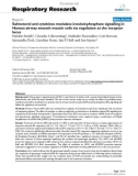 Báo cáo y học: Salmeterol and cytokines modulate inositol-phosphate signalling in Human airway smooth muscle cells via regulation at the receptor locus