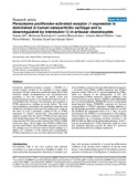 Báo cáo y học: Peroxisome proliferator-activated receptor γ1 expression is diminished in human osteoarthritic cartilage and is downregulated by interleukin-1β in articular chondrocytes