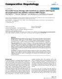 Báo cáo y học: Successful rescue therapy with tenofovir in a patient with hepatic decompensation and adefovir resistant HBV mutant