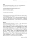 Báo cáo khoa học: Pro-Con Debate: Steroid use in ACTH non-responsive septic shock patients with high baseline cortisol levels