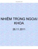 Bài giảng Nhiễm trùng ngoại khoa