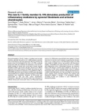 Báo cáo y học: The new IL-1 family member IL-1F8 stimulates production of inflammatory mediators by synovial fibroblasts and articular chondrocytes