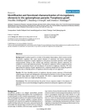 Báo cáo y học: Identification and functional characterization of cis-regulatory elements in the apicomplexan parasite Toxoplasma gond