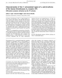 Báo cáo khoa học: Characterization of the 5¢ untranslated region of a and b isoforms of the human thromboxane A2 receptor (TP) Differential promoter utilization by the TP isoforms