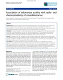 Báo cáo khoa học: Association of telomerase activity with radio- and chemosensitivity of neuroblastomas