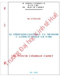 Luận văn Thạc sỹ Khoa học kinh tế: Giải pháp nâng cao năng lực cạnh tranh của Công ty xăng dầu Bến Tre