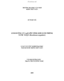 LUẬN VĂN TỐT NGHIỆP: ẢNH HƯỞNG CỦA pH LÊN VÒNG ĐỜI LUÂN TRÙNG NƯỚC NGỌT (Brachionus angularis)