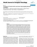 Báo cáo khoa học: Treatment of early uterine sarcomas: disentangling adjuvant modalities