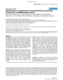 Báo cáo y học: Identification of progressors in osteoarthritis by combining biochemical and MRI-based markers