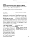 Báo cáo y học: Correction: Catabolic stress induces expression of hypoxiaα inducible factor (HIF)-1α in articular chondrocytes: involvement α of HIF-1α in the pathogenesis of osteoarthritis