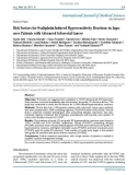 Báo cáo y học: Risk Factors for Oxaliplatin-Induced Hypersensitivity Reactions in Japanese Patients with Advanced Colorectal Cance