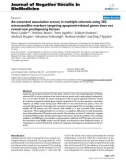 Báo cáo khoa hoc: An extended association screen in multiple sclerosis using 202 microsatellite markers targeting apoptosis-related genes does not reveal new predisposing factors