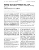 Báo cáo Y học: Monitoring the structural consequences of Phe12 ﬁ D-Phe and Leu15 ﬁ Aib substitution in human/rat corticotropin releasing hormone Implications for design of CRH antagonists