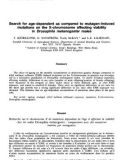 báo cáo khoa học: Search for age-dependent as compared to mutagen-induced mutations on the X-chromosome affecting viability in