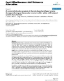 Báo cáo y học: A cost-minimization analysis of diuretic-based antihypertensive therapy reducing cardiovascular events in older adults with isolated systolic hypertension