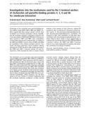 Báo cáo Y học: Investigations into the mechanisms used by the C-terminal anchors of Escherichia coli penicillin-binding proteins 4, 5, 6 and 6b for membrane interaction