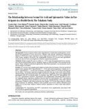 Báo cáo y học: The Relationship between Serum Uric Acid and Spirometric Values in Participants in a Health Check: The Takahata Study